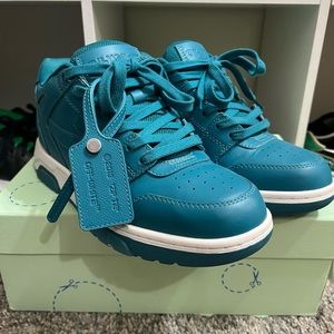 2022 Off-White Out of Office 'Petrol Blue' Nordstrom Exclusive Size 39